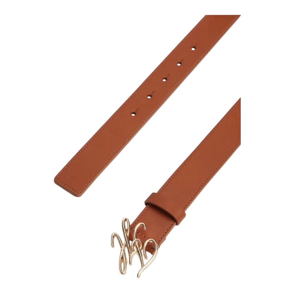TOMMY HILFIGER</br>Tommy Hilfiger AW0AW18568-GB8 Γυναικεία Ζώνη Ταμπά Δέρμα Th Script 3.0 TOMMY HILFIGER</br>Tommy Hilfiger AW0AW18568-GB8 Γυναικεία Ζώνη Ταμπά Δέρμα Th Script 3.0