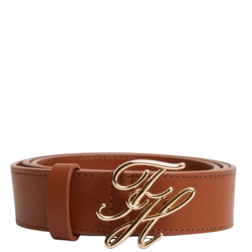 TOMMY HILFIGER</br>Tommy Hilfiger AW0AW18568-GB8 Γυναικεία Ζώνη Ταμπά Δέρμα Th Script 3.0 TOMMY HILFIGER</br>Tommy Hilfiger AW0AW18568-GB8 Γυναικεία Ζώνη Ταμπά Δέρμα Th Script 3.0