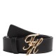 TOMMY HILFIGER</br>Tommy Hilfiger AW0AW18568-BDS Γυναικεία Ζώνη Μαύρο Δέρμα Th Script 3.0 TOMMY HILFIGER</br>Tommy Hilfiger AW0AW18568-BDS Γυναικεία Ζώνη Μαύρο Δέρμα Th Script 3.0