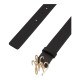 TOMMY HILFIGER</br>Tommy Hilfiger AW0AW18568-BDS Γυναικεία Ζώνη Μαύρο Δέρμα Th Script 3.0 TOMMY HILFIGER</br>Tommy Hilfiger AW0AW18568-BDS Γυναικεία Ζώνη Μαύρο Δέρμα Th Script 3.0