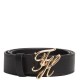 TOMMY HILFIGER</br>Tommy Hilfiger AW0AW18568-BDS Γυναικεία Ζώνη Μαύρο Δέρμα Th Script 3.0 TOMMY HILFIGER</br>Tommy Hilfiger AW0AW18568-BDS Γυναικεία Ζώνη Μαύρο Δέρμα Th Script 3.0