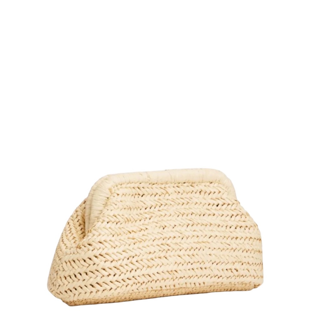TOMMY HILFIGER</br>Tommy Hilfiger AW0AW18627-0FA Γυναικεία Τσάντα Χειρός Th Elevated Summer Clutch Raffia TOMMY HILFIGER</br>Tommy Hilfiger AW0AW18627-0FA Γυναικεία Τσάντα Χειρός Th Elevated Summer Clutch Raffia