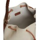 TOMMY HILFIGER</br>Tommy Hilfiger AW0AW18631-0F4 Γυναικεία Τσάντα Ώμου Th Elev Summer Bucket Canvas Μπεζ/Ταμπά