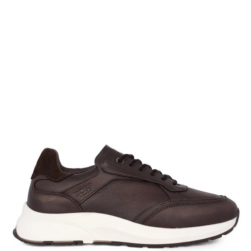 Ανδρικά Sneakers Καφέ Δέρμα AZ273 CONTADOR Boss Ανδρικά Sneakers Καφέ Δέρμα AZ273 CONTADOR Boss