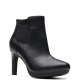 CLARKS</br>Γυναικεία Μποτάκια Μαύρο Δέρμα AMBYR RISE Clarks CLARKS</br>Γυναικεία Μποτάκια Μαύρο Δέρμα AMBYR RISE Clarks