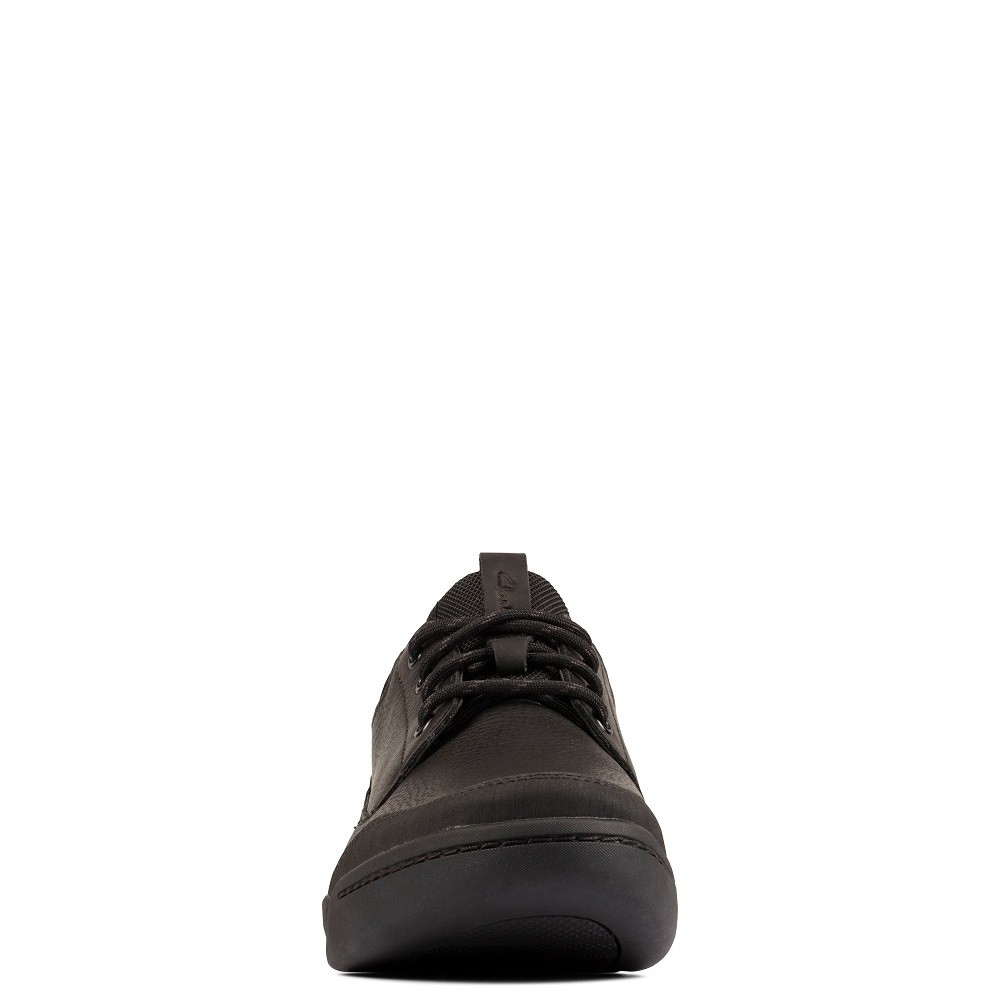 CLARKS</br>Ανδρικά Δετά Παπούτσια Μαύρο Δέρμα Gore-Tex® ASHCOMBE LO GTX Clarks CLARKS</br>Ανδρικά Δετά Παπούτσια Μαύρο Δέρμα Gore-Tex® ASHCOMBE LO GTX Clarks