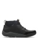 CLARKS</br>Ανδρικά Μποτάκια Μαύρο Δέρμα Gore-Tex® ASHCOMBE MID GTX Clarks