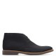 CLARKS</br>Ανδρικά Μποτάκια Μαύρο Δέρμα Nubuck ATTICUS LIMIT Clarks