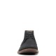 CLARKS</br>Ανδρικά Μποτάκια Μαύρο Δέρμα Nubuck ATTICUS LIMIT Clarks