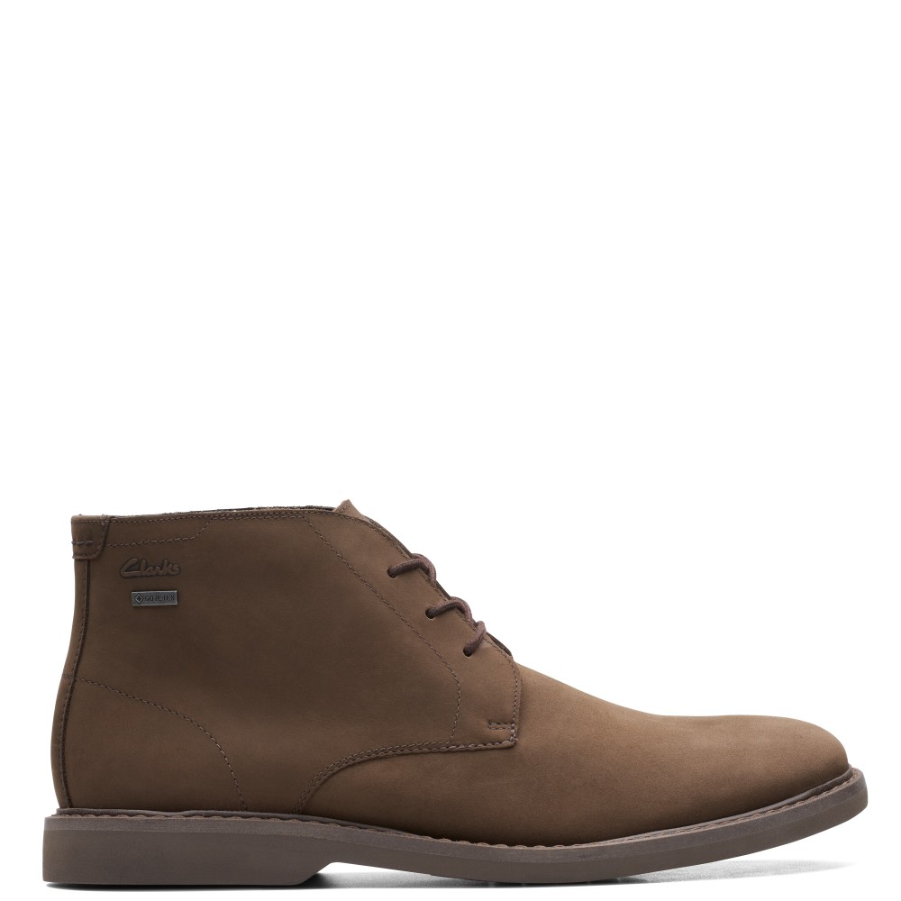 CLARKS</br>Ανδρικά Μποτάκια Καφέ Nubuck Gore-Tex® ATTICUS LT HI GTX Clarks CLARKS</br>Ανδρικά Μποτάκια Καφέ Nubuck Gore-Tex® ATTICUS LT HI GTX Clarks