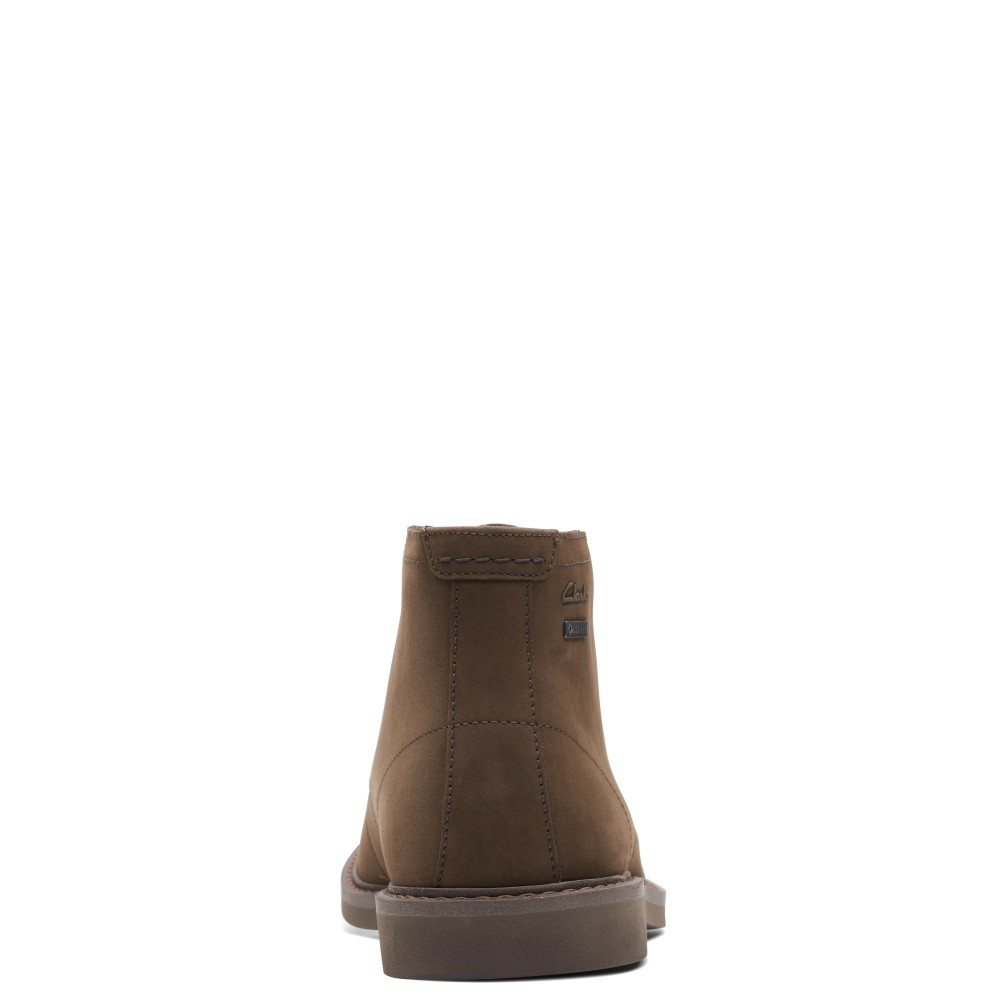 CLARKS</br>Ανδρικά Μποτάκια Καφέ Nubuck Gore-Tex® ATTICUS LT HI GTX Clarks CLARKS</br>Ανδρικά Μποτάκια Καφέ Nubuck Gore-Tex® ATTICUS LT HI GTX Clarks