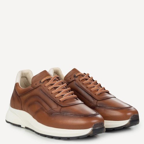 Ανδρικά Sneakers Ταμπά Δέρμα B190/A BURN Boss Ανδρικά Sneakers Ταμπά Δέρμα B190/A BURN Boss