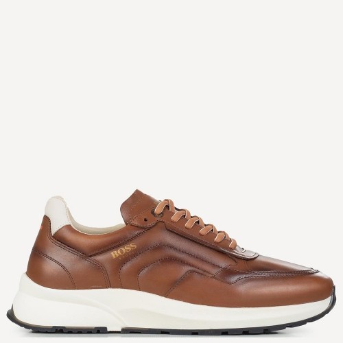 Ανδρικά Sneakers Ταμπά Δέρμα B190/A BURN Boss Ανδρικά Sneakers Ταμπά Δέρμα B190/A BURN Boss