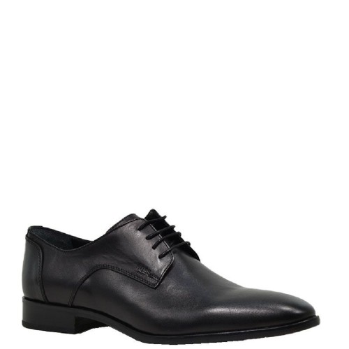 Ανδρικά Δετά Παπούτσια Μαύρο Δέρμα B7513 ANTIK Boss Ανδρικά Δετά Παπούτσια Μαύρο Δέρμα B7513 ANTIK Boss