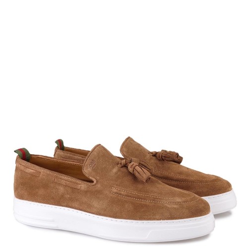Boss B7686 SUEDE Ανδρικά Μοκασίνια/Loafers Πούρο Suede 