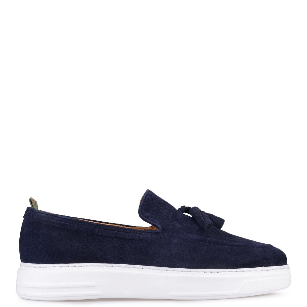BOSS</br>Ανδρικά Μοκασίνια/Loafers Μπλε Suede B7686 SUEDE Boss BOSS</br>Ανδρικά Μοκασίνια/Loafers Μπλε Suede B7686 SUEDE Boss