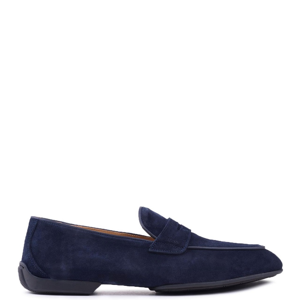BOSS</br>Ανδρικά Μοκασίνια/Loafers Μπλε Suede B7729 SUEDE Boss BOSS</br>Ανδρικά Μοκασίνια/Loafers Μπλε Suede B7729 SUEDE Boss