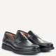 BOSS</br>Ανδρικά Μοκασίνια/Loafers Μαύρο Δέρμα B7745 BERGAMO Boss BOSS</br>Ανδρικά Μοκασίνια/Loafers Μαύρο Δέρμα B7745 BERGAMO Boss