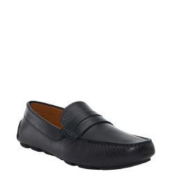 Ανδρικά Μοκασίνια/Loafers Μπλε Δέρμα B7768 DEL PIERO Boss