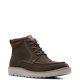 CLARKS</br>Ανδρικά Μποτάκια Γκρι Suede BARNES MID Clarks