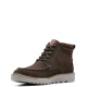 CLARKS</br>Ανδρικά Μποτάκια Γκρι Suede BARNES MID Clarks
