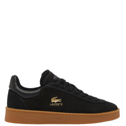Ανδρικά Sneakers Μαύρο Δέρμα BASESHOT PRM 748SMA0007421 Lacoste