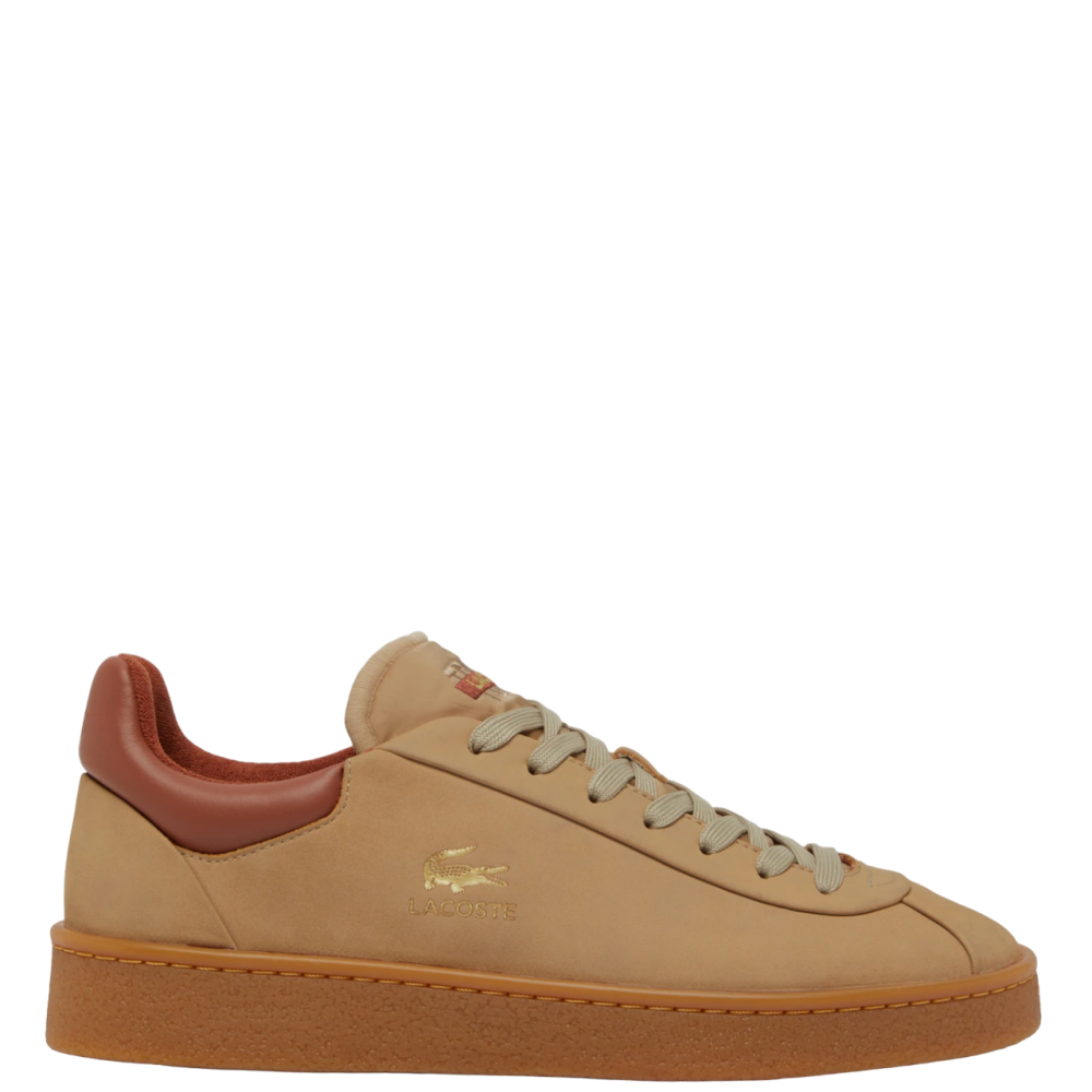 LACOSTE</br>Ανδρικά Sneakers Ταμπά Δέρμα BASESHOT PRM 748SMA0007AAF Lacoste LACOSTE</br>Ανδρικά Sneakers Ταμπά Δέρμα BASESHOT PRM 748SMA0007AAF Lacoste