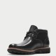 CLARKS</br>Ανδρικά Μποτάκια Μαύρο Δέρμα BATCOMBE LO Clarks