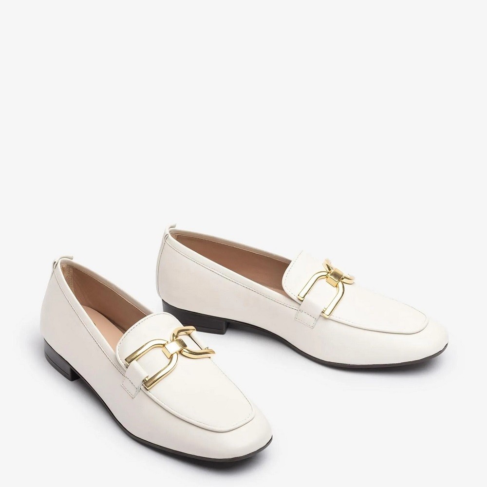 UNISA</br>Γυναικεία Loafers Υβουάρ Δέρμα BAXTER-24 Unisa UNISA</br>Γυναικεία Loafers Υβουάρ Δέρμα BAXTER-24 Unisa