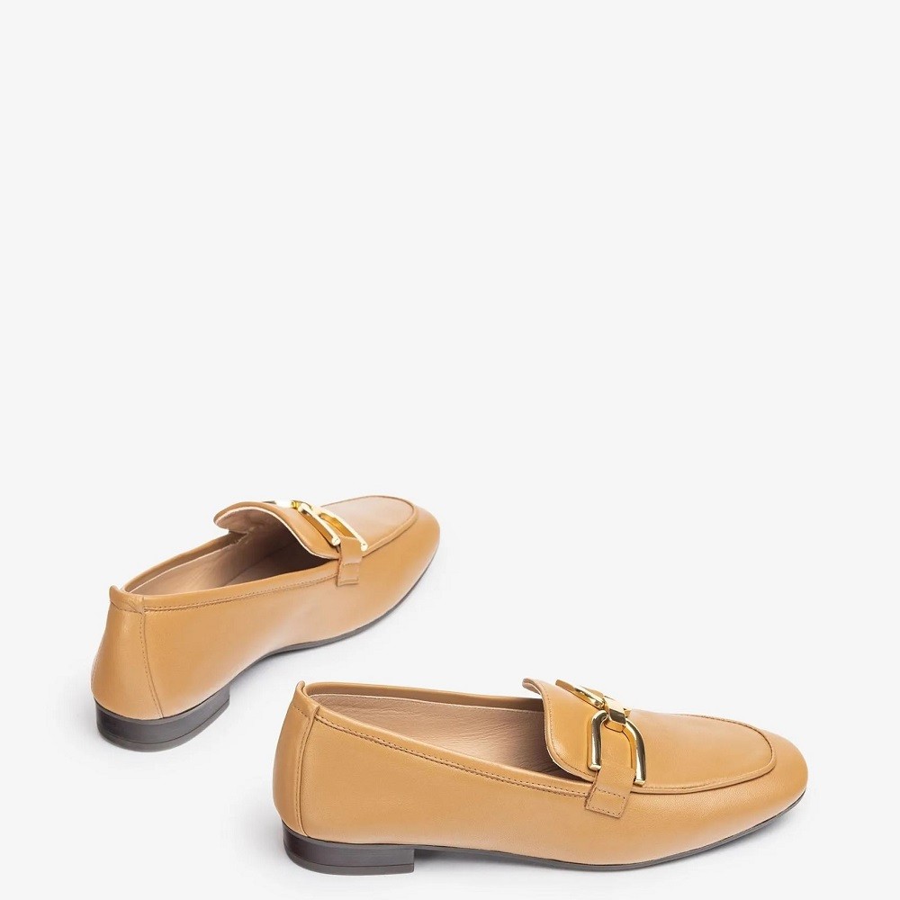 UNISA</br>Γυναικεία Loafers Ταμπά Δέρμα BAXTER-24 Unisa UNISA</br>Γυναικεία Loafers Ταμπά Δέρμα BAXTER-24 Unisa