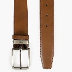 Ανδρική Ζώνη Ταμπά Δέρμα PIERO BB004 Boss