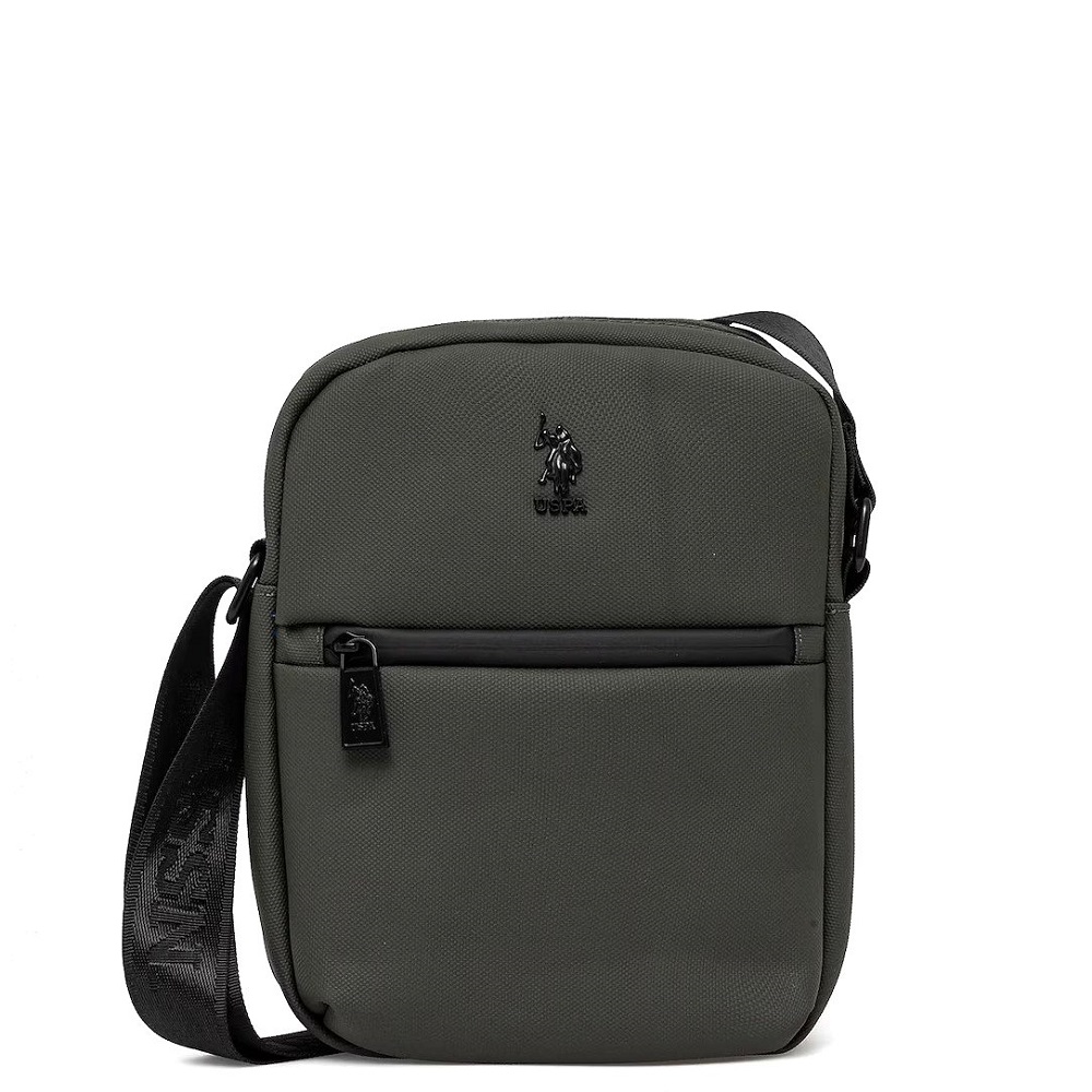 U.S. POLO ASSN.</br>Ανδρική Τσάντα Χακί Arrowhead Crossbody BEUA38740MPO-718 U.S. Polo Assn.