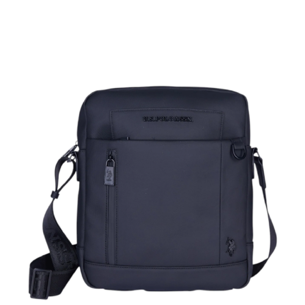 U.S. POLO ASSN.</br>U.S. Polo Assn. NEW CAMBRIDGE BEUCB9113MP0-000 Ανδρική Τσάντα Χιαστί Μαύρο