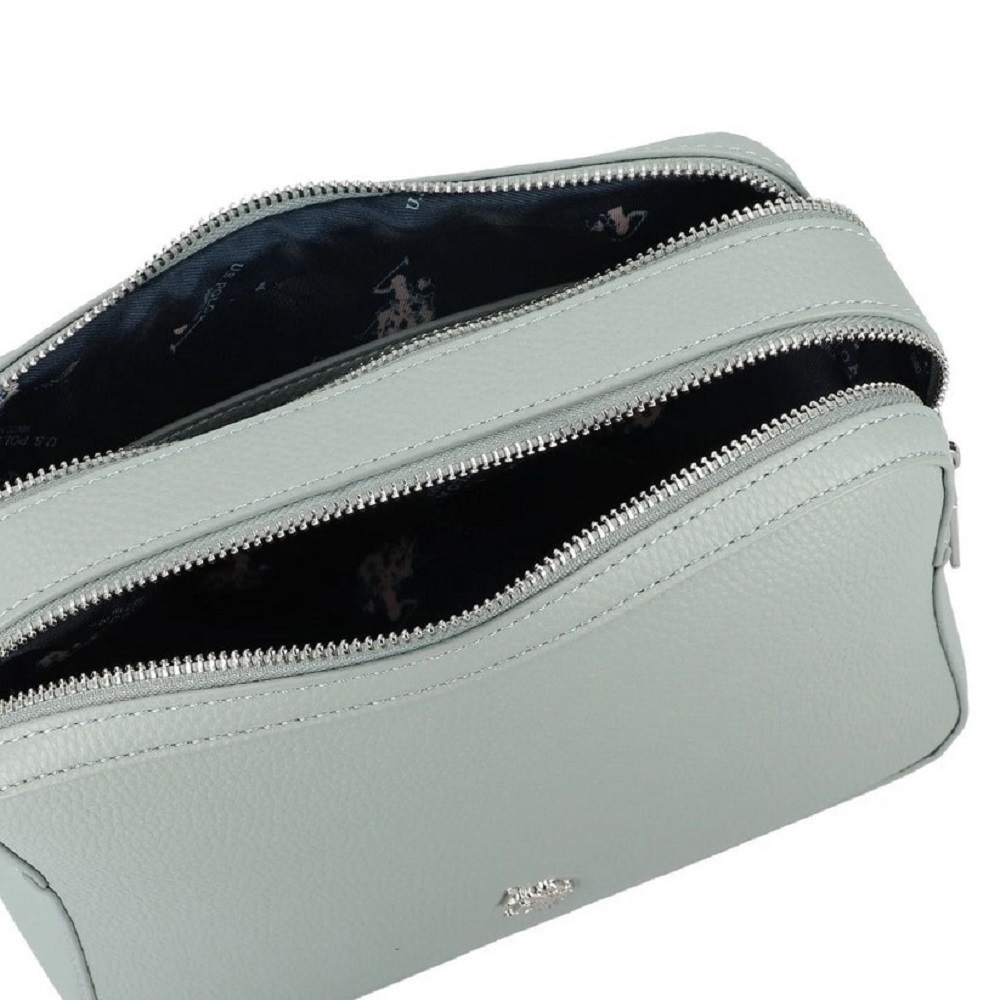 U.S. POLO ASSN.</br>Γυναικεία Τσάντα Χιαστή Σιέλ BEUE58716WVP-SK5 MANSION U.s. Polo Assn