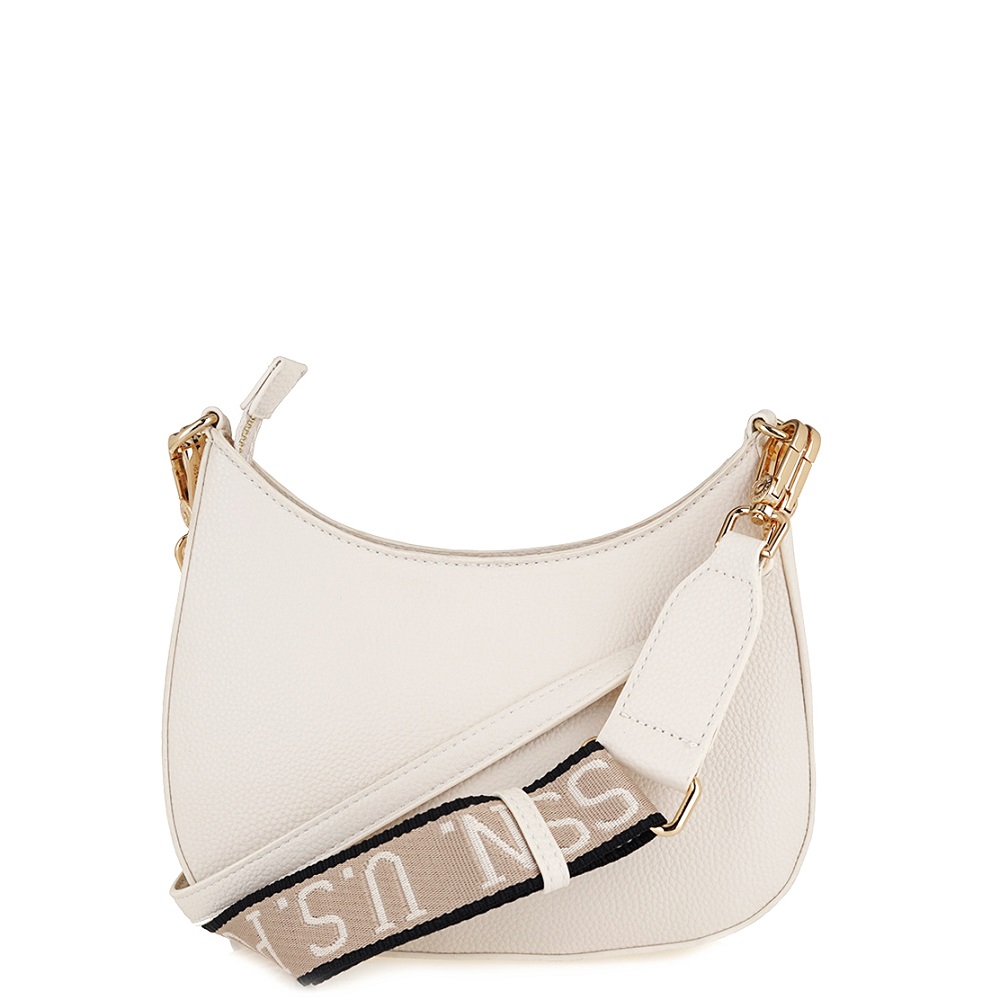 U.S. POLO ASSN.</br>Γυναικεία Τσάντα Χιαστή Off White BEUE58717WVP-802 MANSION U.s. Polo Assn