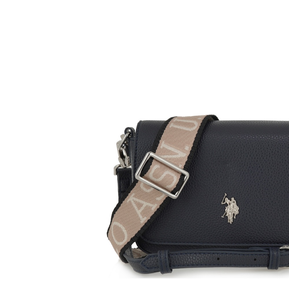 U.S. POLO ASSN.</br>Γυναικεία Τσάντα Χιαστή Μπλε BEUE58718WVP-212 MANSION U.s. Polo Assn