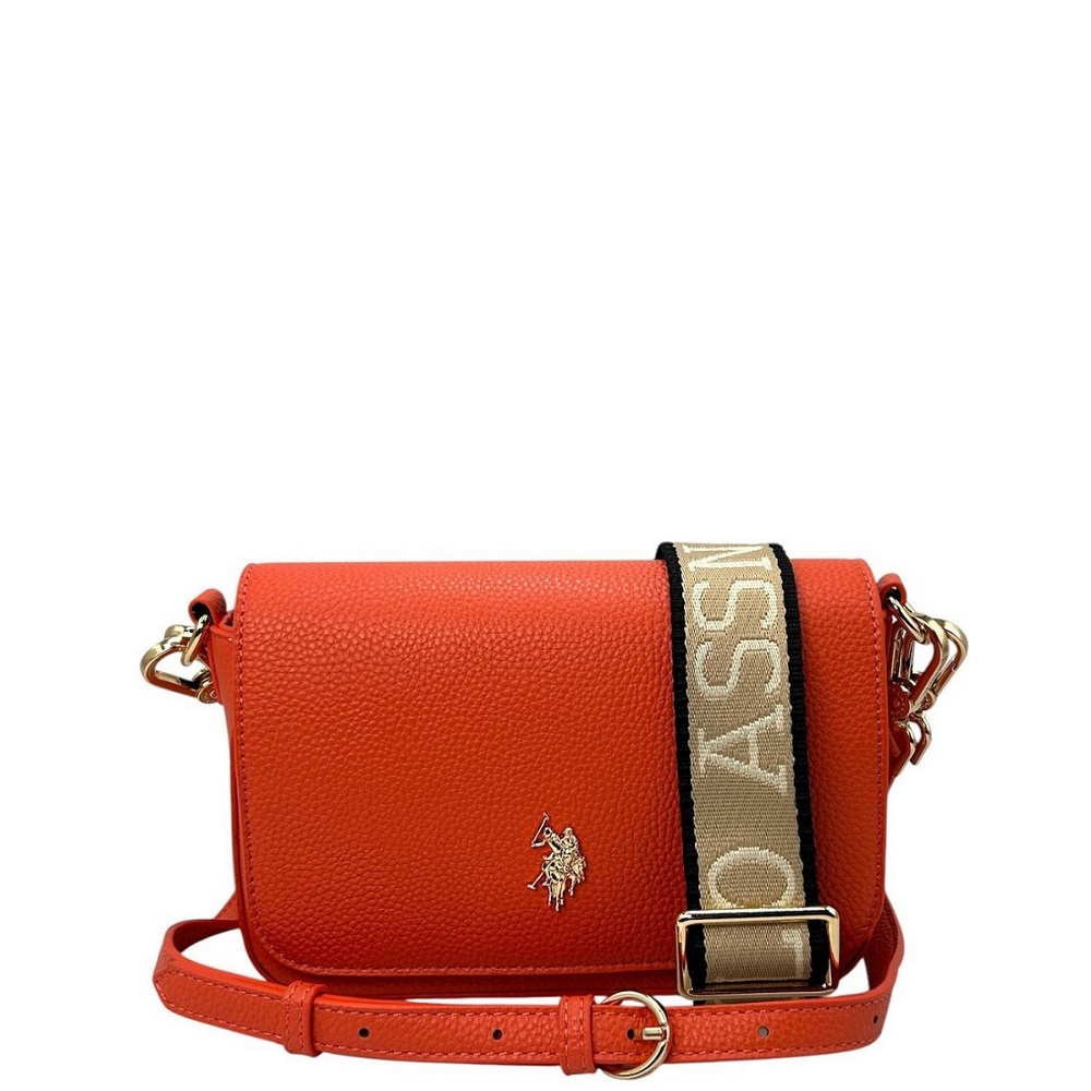 U.S. POLO ASSN.</br> U.s. Polo Assn BEUE58718WVP-401 MANSION Γυναικεία Τσάντα Χιαστή Κοραλί