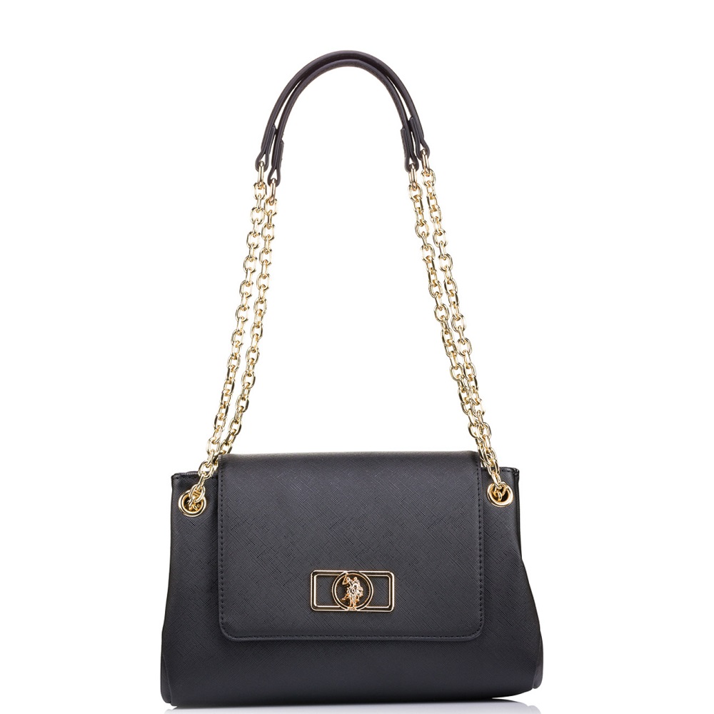 U.S. POLO ASSN.</br>U.S. Polo Assn. BEUJ88680WVP-000 JONES CHIC Γυναικεία Τσάντα Ώμου Μαύρο U.S. POLO ASSN.</br>U.S. Polo Assn. BEUJ88680WVP-000 JONES CHIC Γυναικεία Τσάντα Ώμου Μαύρο