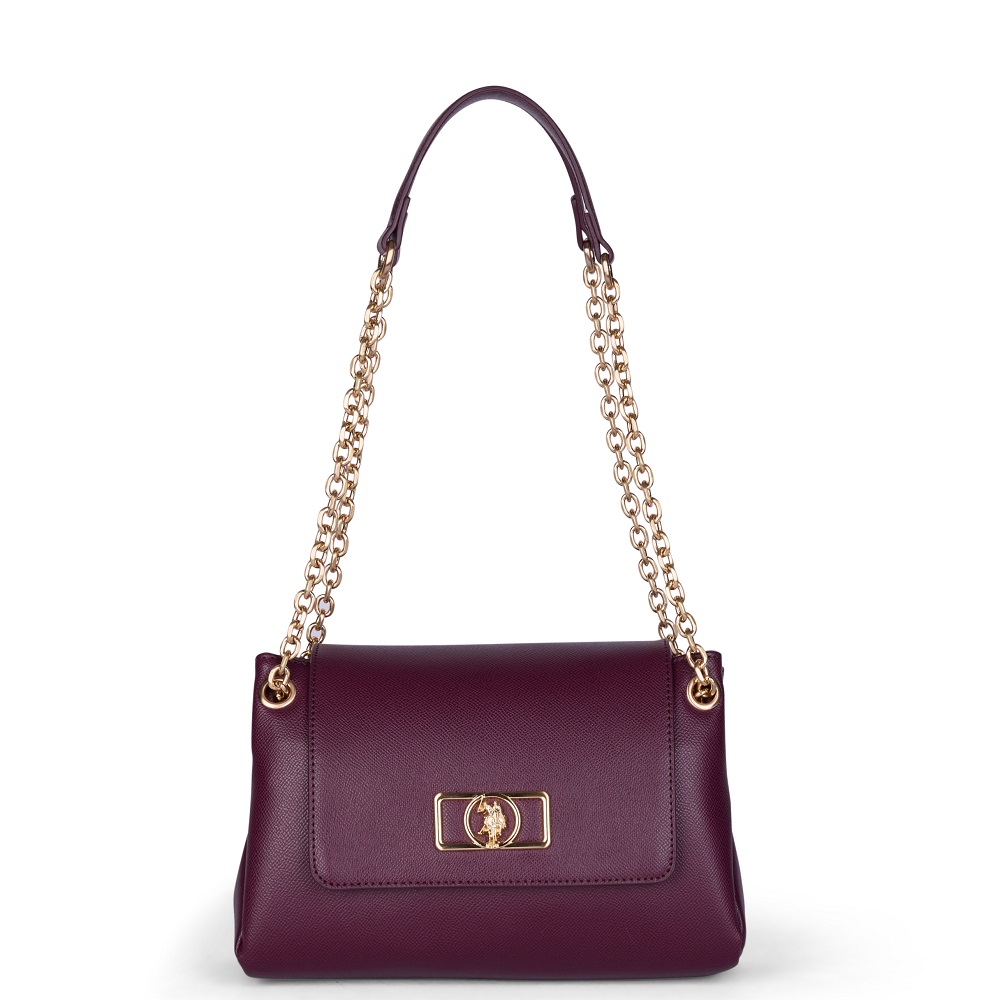 U.S. POLO ASSN.</br>U.S. Polo Assn. BEUJ88680WVP-606 JONES CHIC Γυναικεία Τσάντα Ώμου Μπορντό U.S. POLO ASSN.</br>U.S. Polo Assn. BEUJ88680WVP-606 JONES CHIC Γυναικεία Τσάντα Ώμου Μπορντό