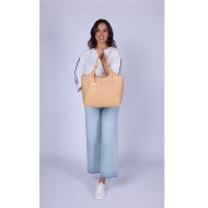 U.S. Polo Assn. JONES BEUJE9094WVP-512 Γυναικεία Τσάντα Shopping Κάμελ U.S. Polo Assn. JONES BEUJE9094WVP-512 Γυναικεία Τσάντα Shopping Κάμελ