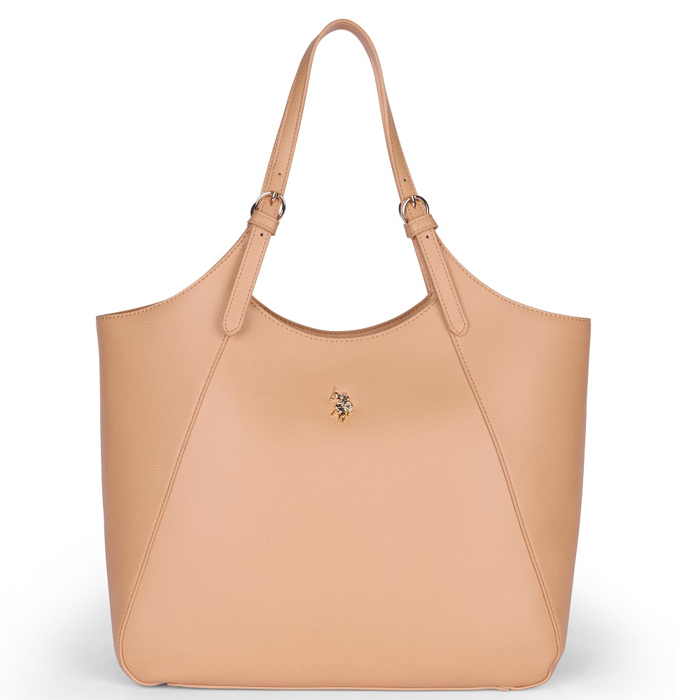 U.S. POLO ASSN.</br>U.S. Polo Assn. JONES BEUJE9094WVP-512 Γυναικεία Τσάντα Shopping Κάμελ