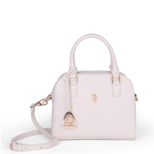 U.S. Polo Assn. JONES MINI BEUJE9107WVP-802 Γυναικεία Τσάντα Bowling Off White
