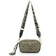 U.S. POLO ASSN.</br>U.S. Polo Assn. JACQUARD BEUJG9133WZC-000 Γυναικεία Τσάντα Crossbody Μπεζ/Μαύρο