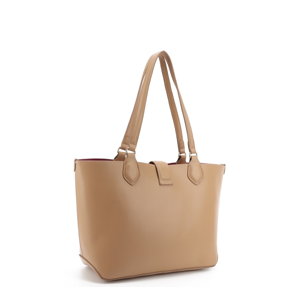 U.S. POLO ASSN.</br>U.S. Polo Assn. MARGARET BEUMF9044WVP-418 Γυναικεία Τσάντα Shopping Μπεζ