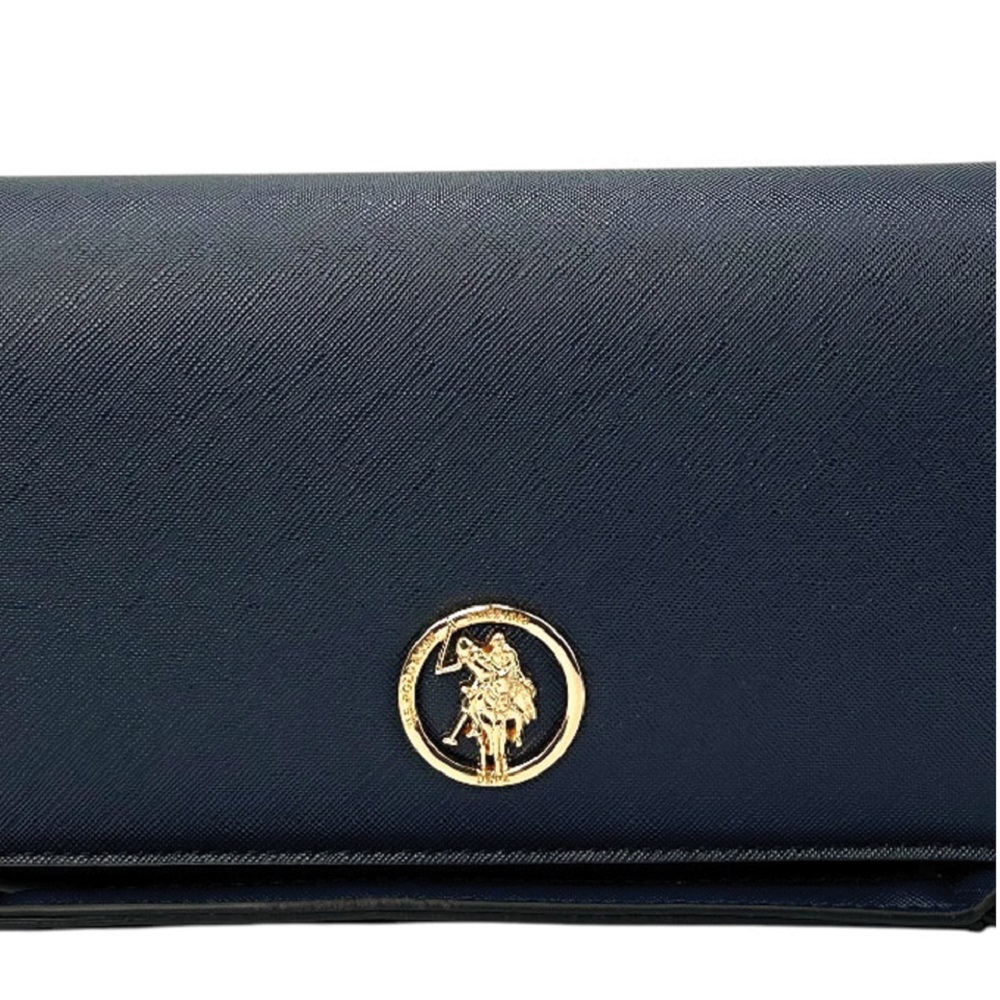 U.S. POLO ASSN.</br>Γυναικεία Τσάντα Χιαστή Μπλε BEUQC6456WVP-212 CEREMONY U.s. Polo Assn