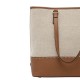U.S. POLO ASSN.</br>Γυναικεία Τσάντα Ώμου Εκρού/Ταμπά  BEUQM8637WC2-517 MARPLE U.s. Polo Assn
