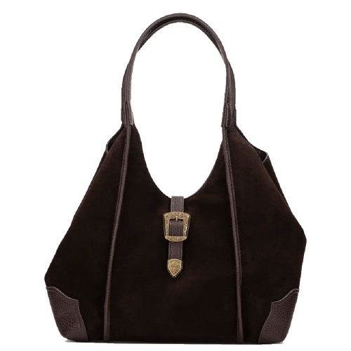 Hispanitas BI264939 BOLSOS Γυναικεία Τσάντα Ώμου Καφέ