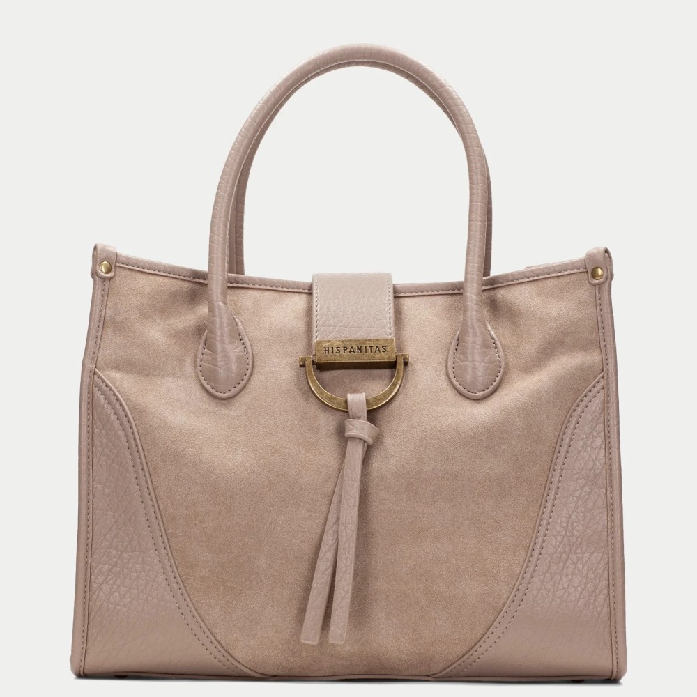 HISPANITAS</br>Hispanitas BI265022 BOLSOS Γυναικεία Τσάντα Χειρός Μπεζ HISPANITAS</br>Hispanitas BI265022 BOLSOS Γυναικεία Τσάντα Χειρός Μπεζ
