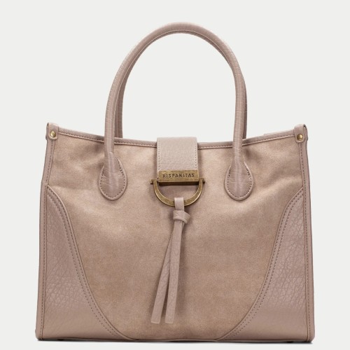 Hispanitas BI265022 BOLSOS Γυναικεία Τσάντα Χειρός Μπεζ 