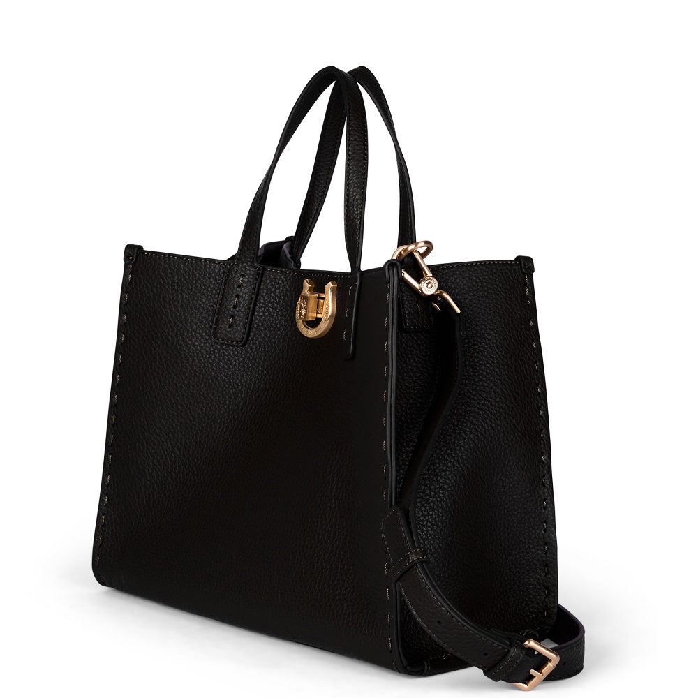 U.S. POLO ASSN.</br>U.S. Polo Assn. BIUOM8869WVP-000 MIDDLETON Γυναικεία Διπλή Τσάντα Χειρός/Ώμου Μαύρο